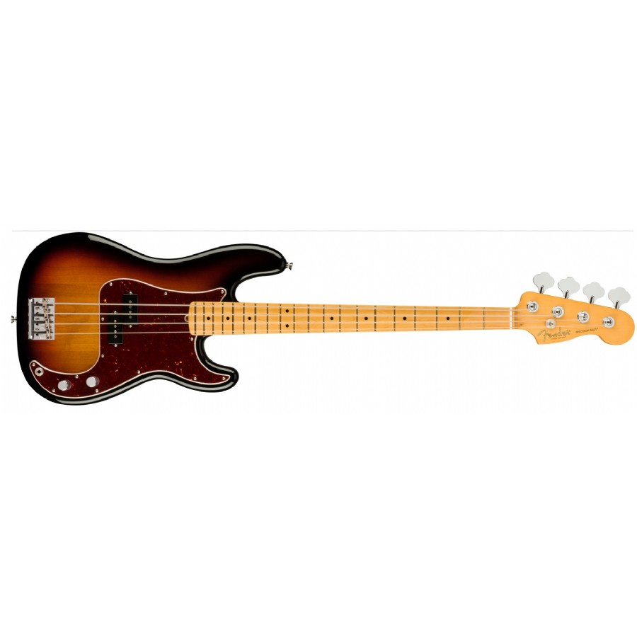 Fender American Professional II Precision Bass 3-Color Sunburst - Maple Bas Gitar