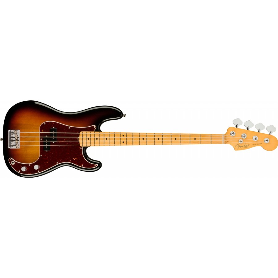 Fender American Professional II Precision Bass 3-Color Sunburst - Maple Bas Gitar