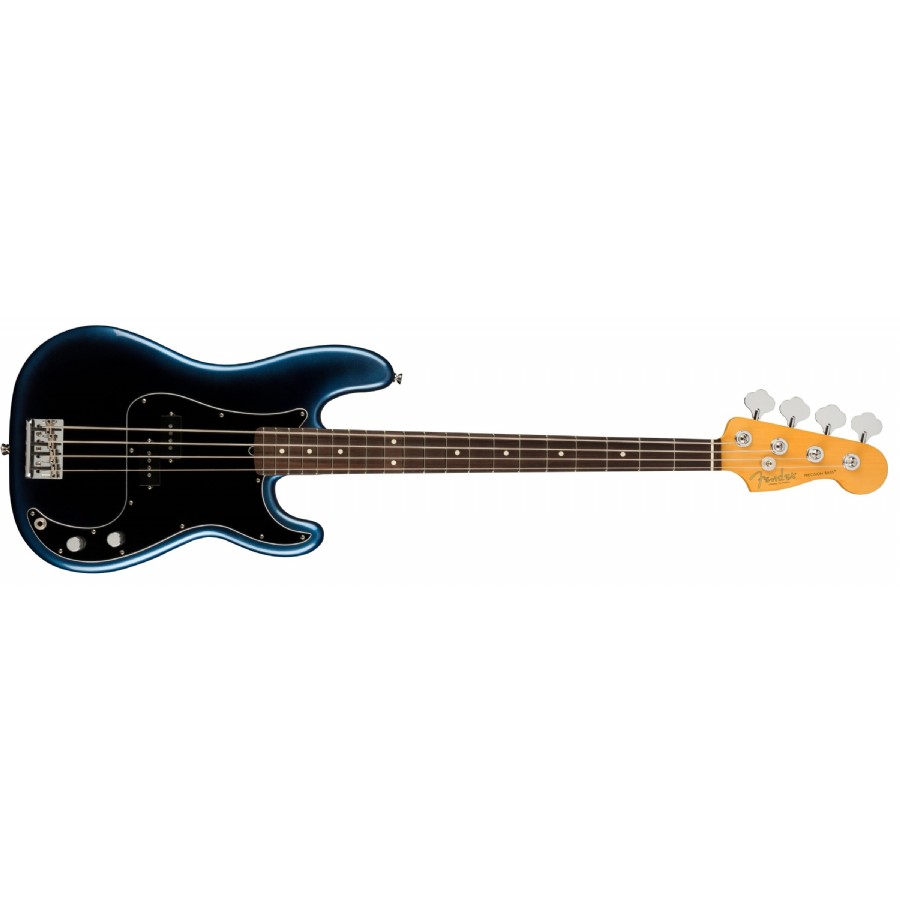 Fender American Professional II Precision Bass Dark Night - Rosewood Bas Gitar