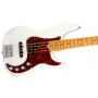 Fender American Ultra Precision Bass Arctic Pearl Bas Gitar