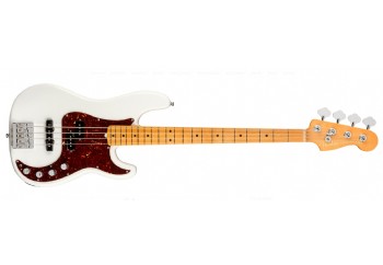 Fender American Ultra Precision Bass Arctic Pearl - Bas Gitar
