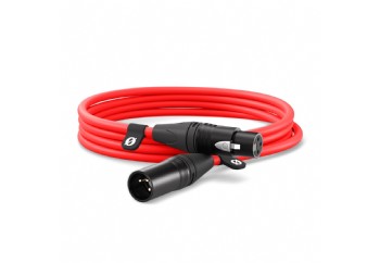 Rode XLR-CABLE Kırmızı - Mikrofon Kablosu (3 Metre)