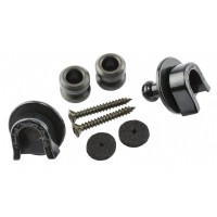 Fender Security Strap Locks and Buttons Set Black