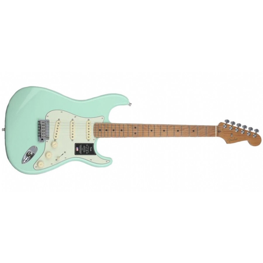 Fender LTD American Ultra Stratocaster Surf Green Elektro Gitar