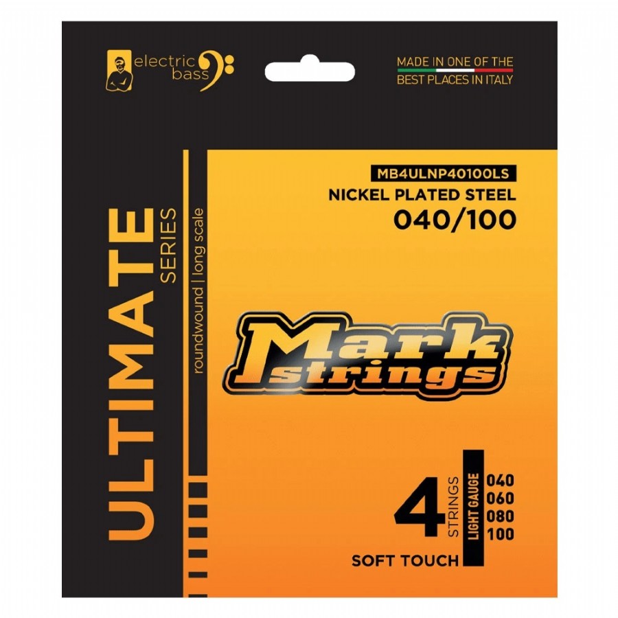 Mark Strings Ultimate Soft Touch Nickel Plated Steel 40-100 Takım Tel Bas Gitar Teli