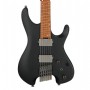 Ibanez QX52 Quest Series Headless BKF - Black Flat Elektro Gitar