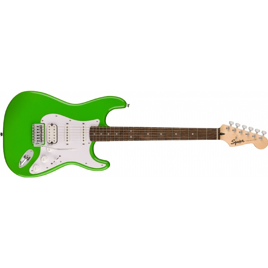 Squier Sonic Stratocaster HSS Lime Green - Laurel Klavye Elektro Gitar