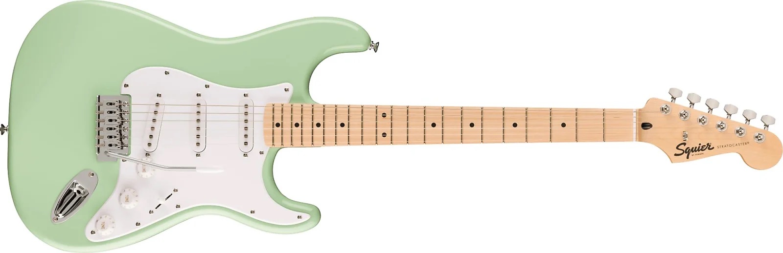 Fender squier stratocaster surf outlet green