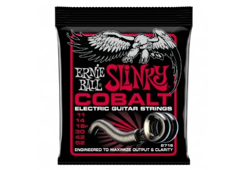 Ernie Ball 2716 Burly Slinky Cobalt Electric Guitar Strings Takım Tel - Elektro Gitar Teli 011-52