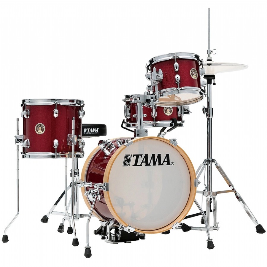 TAMA LJK44H4 Club-Jam Flyer Candy Apple Mist Akustik Davul Seti