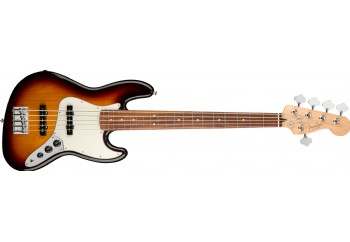 Fender Player Jazz Bass V 3-Color Sunburst - Pau Ferro - 5 Telli Bas Gitar