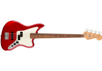 Fender Player Jaguar Bass Candy Apple Red - Pau Ferro - Bas Gitar