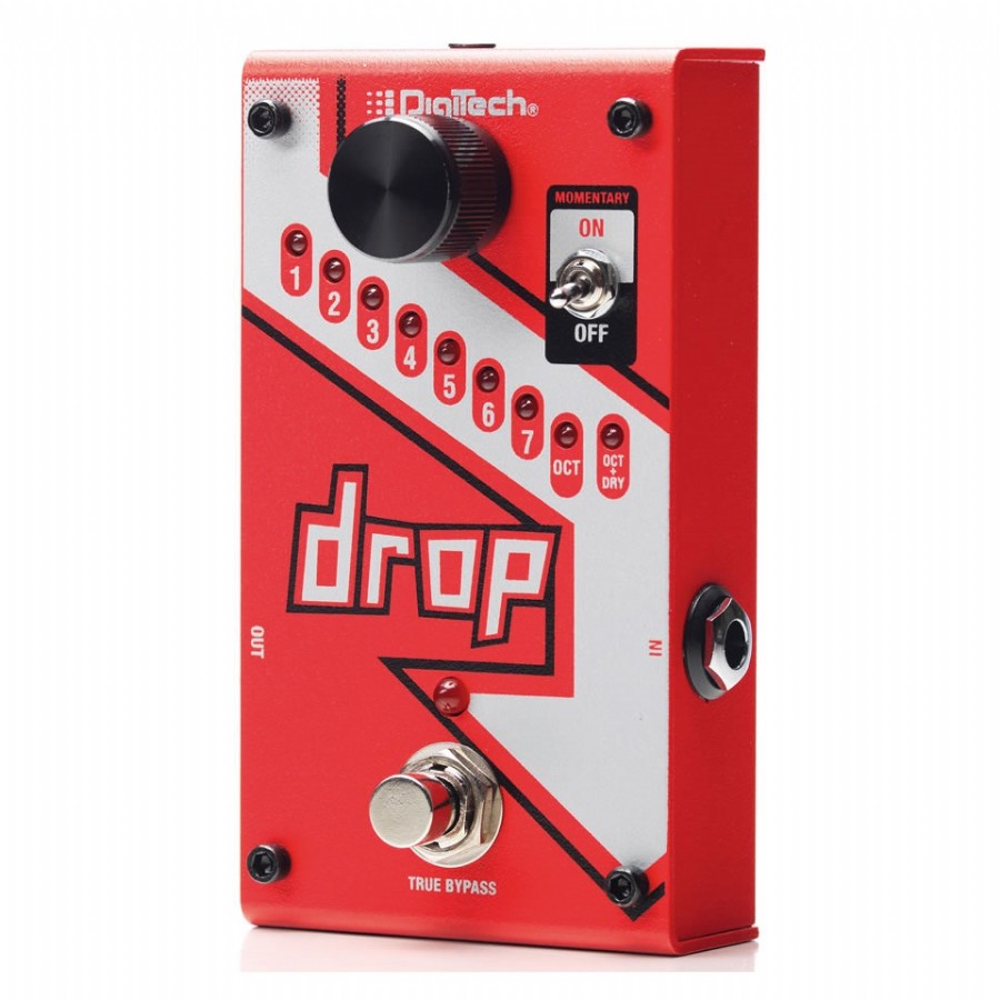 Digitech DROP Polyphonic Drop Tune Pitch-Shift Pedal Drop Tune ve Oktav Pedalı