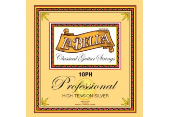 La Bella 10PH Hard Tension Silver Takım Tel - Klasik Gitar Teli