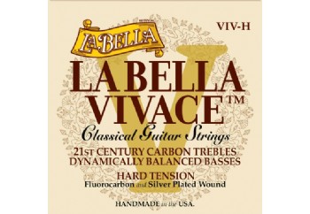 La Bella Vivace Karbon Naylon Hard Tension - Klasik Gitar Teli