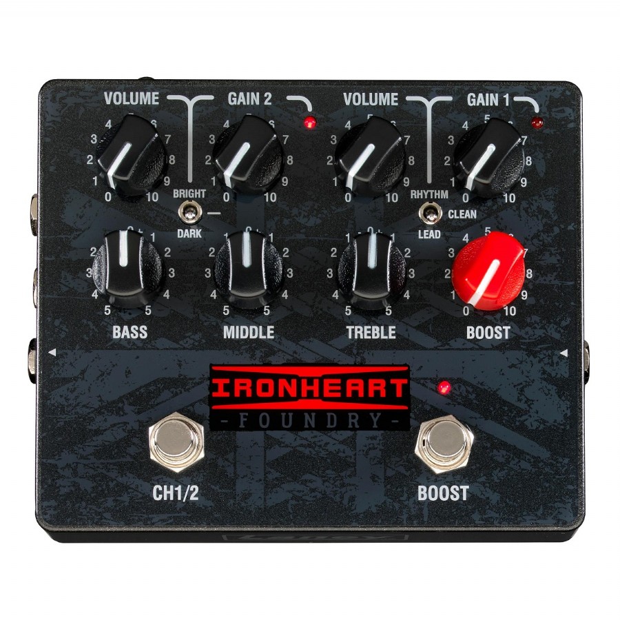 Laney Ironheart IRF-LOUDPEDAL 2 Kanal Amfi & Boost Pedalı