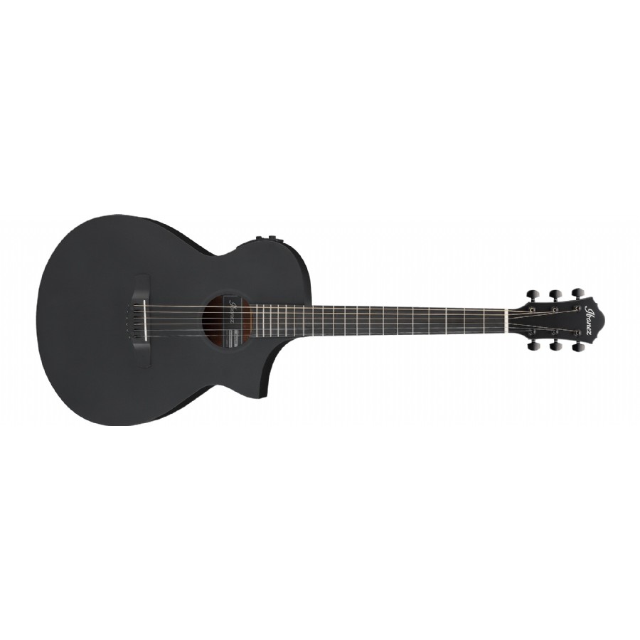 Ibanez AEWC13 WK - Weathered Black Open Pore Elektro Akustik Gitar