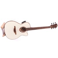 LAG T118ASCE Tramontane Auditorium Slim Cut Ivory