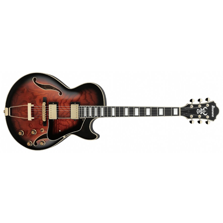 Ibanez AG95QA DBS - Dark Brown Sunburst Elektro Gitar