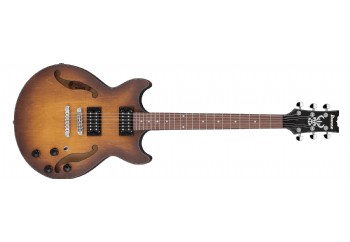 Ibanez AM73B Hollow Body TF - Tobacco Flat - Elektro Gitar