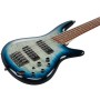 Ibanez SR405EQM SCB - Stained Cosmic Blue Starburst 5 Telli Bas Gitar