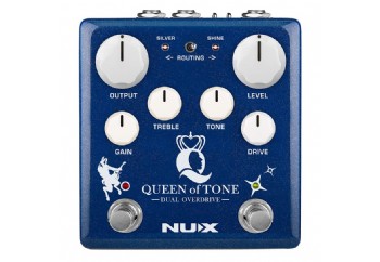 Nux NDO-6 Queen Of Tone Dual - Overdrive Pedalı