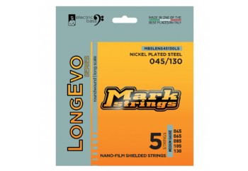 Mark Strings Longevo Nickel Plated Steel Nano-Film Shielded 45-130 Takım Tel -  5 Telli Bas Gitar Teli