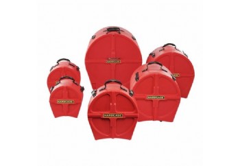 Hardcase HPROCKFUS6 R - Red - Davul Kutusu