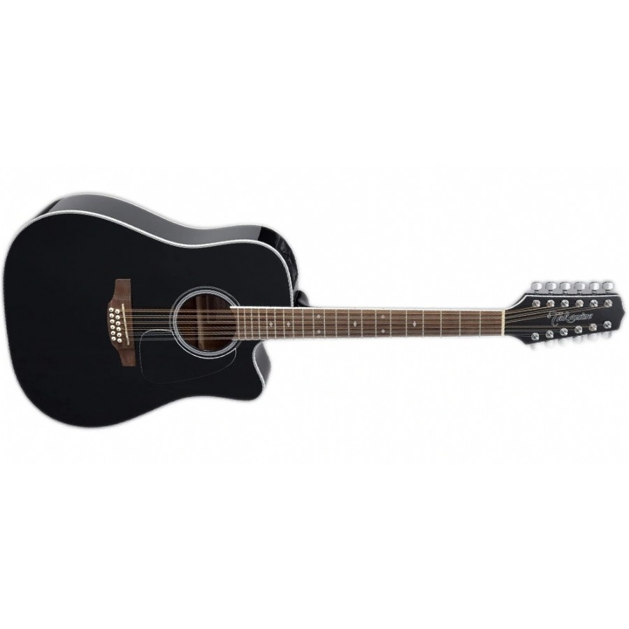 Takamine GD38CE Black 12 Telli Elektro Akustik Gitar