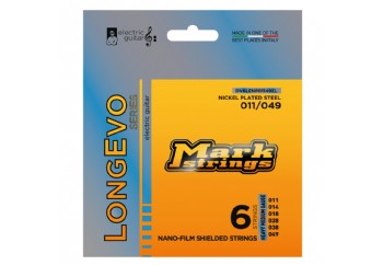 Mark Strings Longevo Nickel Plated Steel Nanofilm Shielded 11-49 Takım Tel -  Elektro Gitar Teli 011-49