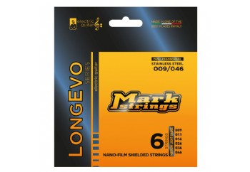 Mark Strings Longevo Stainless Steel Nanofilm Shielded 09-46 Takım Tel -  Elektro Gitar Teli 09-046