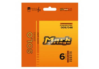 Mark Strings Solo Stainless Steel 09-46 Takım Tel -  Elektro Gitar Teli 09-46