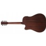 Ibanez AW247CE Artwood Series WKH - Weathered Black Open Pore Elektro Akustik Gitar