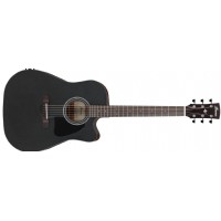 Ibanez AW247CE Artwood Series WKH - Weathered Black Open Pore