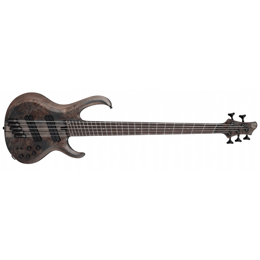 Ibanez BTB805MS TGF - Transparent Gray Flat 5 Telli Bas Gitar