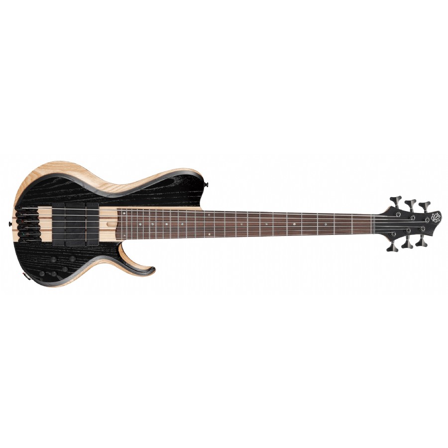 Ibanez BTB866SC Bass Workshop WKL - Weathered Black Low Gloss 6 Telli Bas Gitar