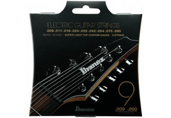 Ibanez IEGS9 Nickel Wound Electric 9str Takım Tel - 9 Telli Elektro Gitar Teli - 009 - .090