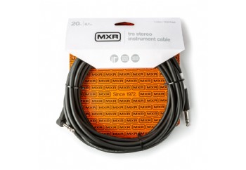 MXR DCIST20R 20 FT TRS STEREO CABLE - RIGHT / STRAIGHT - Enstrüman Kablosu (6 Metre)