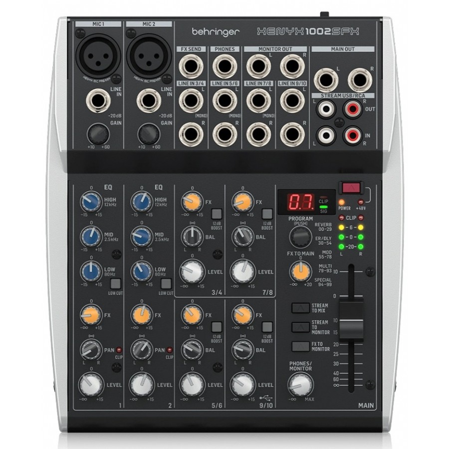 Behringer 1002SFX Xenyx Analog Mixer