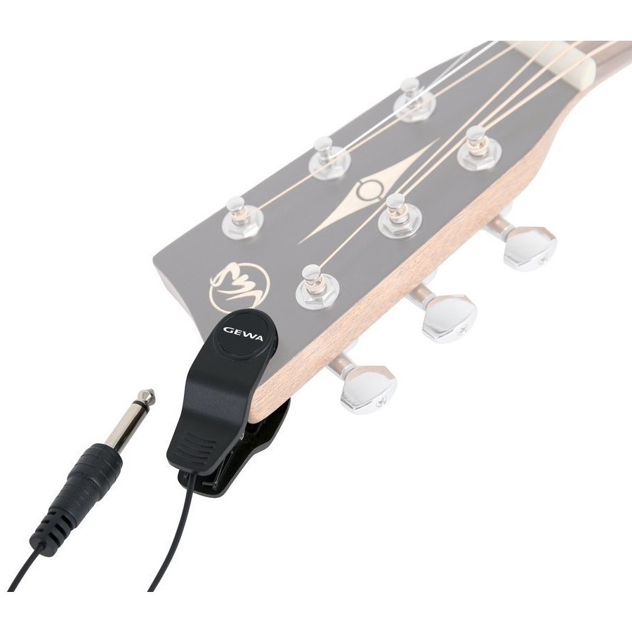 Gewa CM-1 Contact-Pickup Mandallı Tuner Mikrofonu