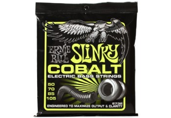 Ernie Ball P02732 Regular Slinky Cobalt Electric Bass Strings Takım Tel - Bas Gitar Teli 50-105