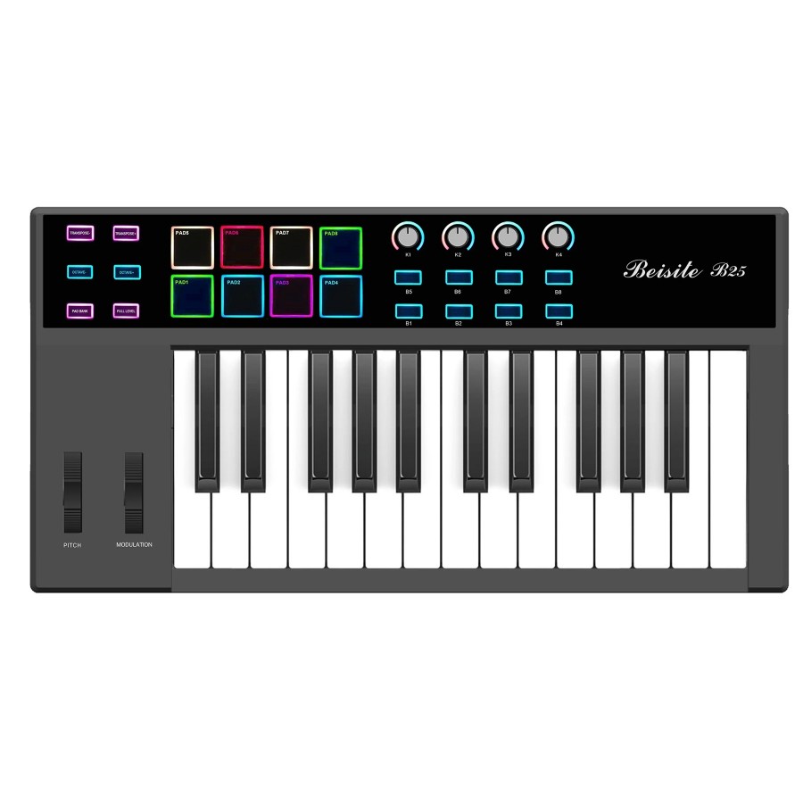 Beisite B25MIDI 25 Tuş - MIDI Klavye