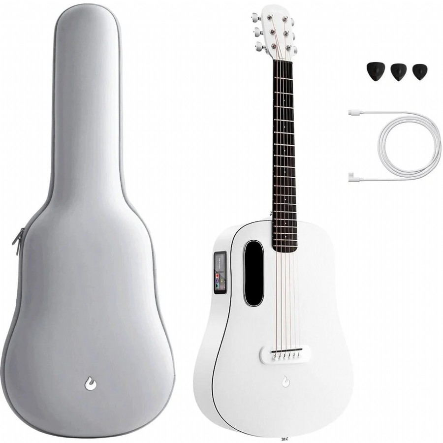 Lava Me Play Smart - LVMPFWH Frost White Elektro Akustik Gitar