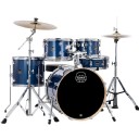 Mapex VE5044FTC Venus 5-piece Fusion Complete Drum Set Blue Sky Sparkle