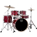 Mapex VE5044FTC Venus 5-piece Fusion Complete Drum Set Crimson Red Sparkle