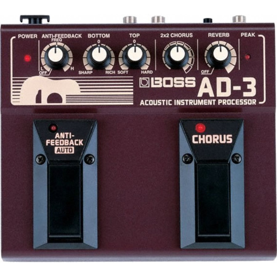 Boss AD-3 Acoustic Instrument Processor Akustik Enstrüman Prosesörü