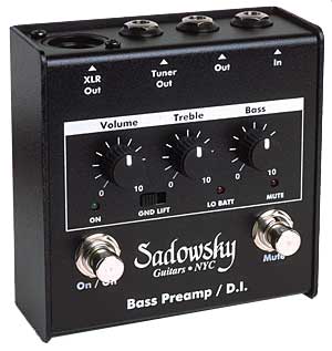 ベース Sadowsky Bass Preamp / D.I. Sadowsky Preamp/D.I. Pedal Bas Preamp Fiyatı | MyDukkan