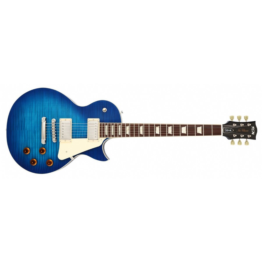 Fujigen Neo Classic NLS10RFM BBT - Blue Burst Elektro Gitar