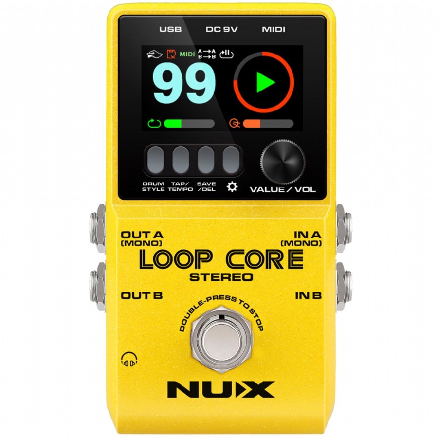 Nux Loop Core Stereo Loop Pedalı