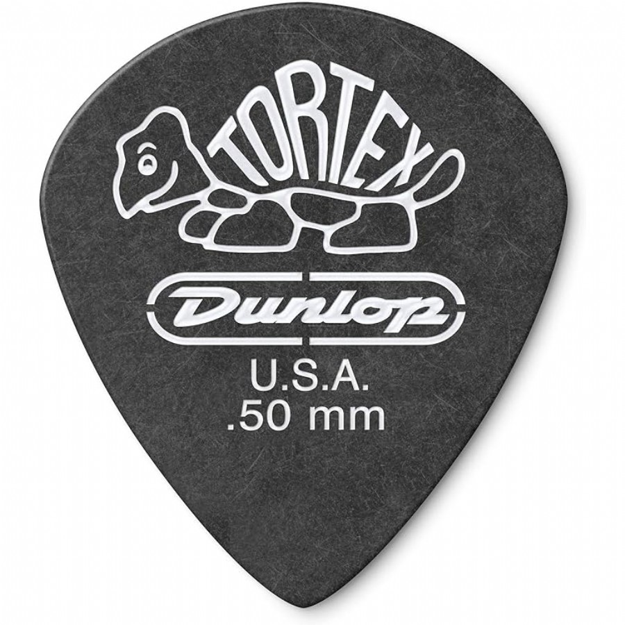 Jim Dunlop Tortex Pitch Black JAZZ III Pick 0.50mm Pena